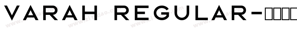 Varah Regular字体转换